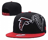 Falcons Team Logo Black Adjustable Hat GS (3),baseball caps,new era cap wholesale,wholesale hats
